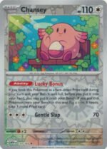 Scarlet & Violet 151 113/165 Chansey (Reverse Holo)