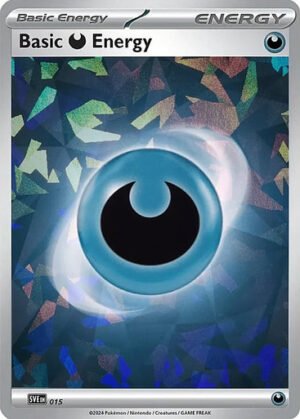 Scarlet & Violet SVE EN15 Basic Darkness Energy (Shatter Ice Holo)