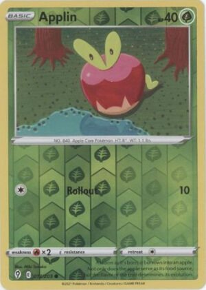 Evolving Skies 017/203 Applin (Reverse Holo)