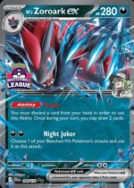 SV Journey Together 098/159 N's Zoroark ex (Master Ball League Promo)