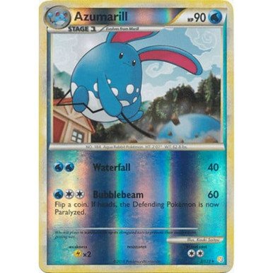 HeartGold & SoulSilver 2/123 Azumarill (Reverse Holo)