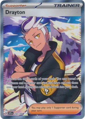 SV Surging Sparks 232/191 Drayton (Full Art)