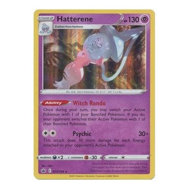 Chilling Reign 073/198 Hatterene (Holo)