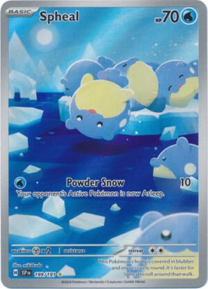 SV Surging Sparks 199/191 Spheal (Illustration Rare)