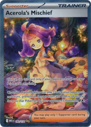 Mega Evolution 183/132 Acerola's Mischief (Alternative Art, Full Art)