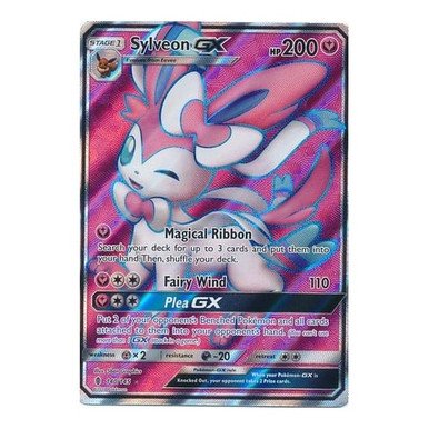 SM Guardians Rising 140/145 Sylveon GX (Full Art)