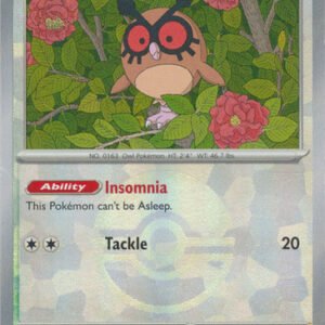 SV Prismatic Evolutions 077/131 Hoothoot (POKE BALL Pattern Holo)