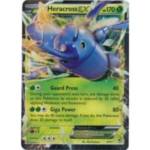 XY Furious Fists 4/111 Heracross EX (Half Art)
