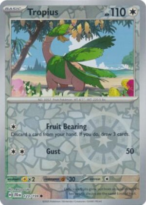 SV Journey Together 123/159 Tropius (Reverse Holo)