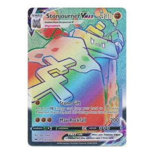 Sword & Shield (Base) 205/202 Stonjourner VMAX (Rainbow Rare)