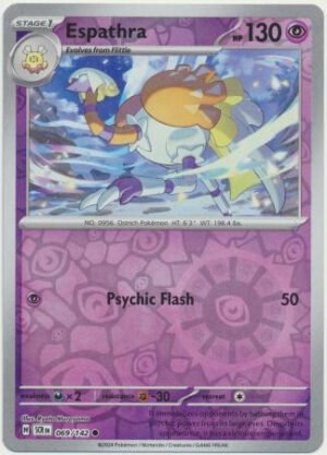 SV Stellar Crown 069/142 Espathra (Reverse Holo)
