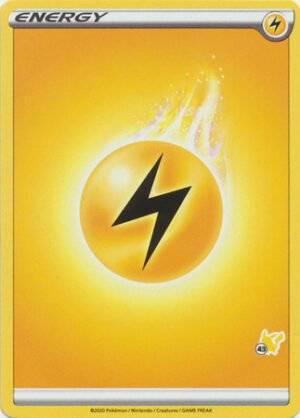 Sword & Shield (Base) EN04 Lightning Energy (Pikachu Symbol 43)