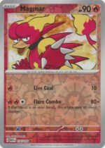 Scarlet & Violet 151 126/165 Magmar (Reverse Holo)