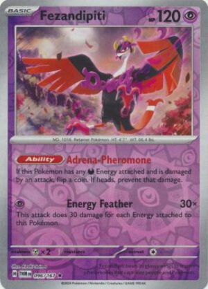 SV Twilight Masquerade 096/167 Fezandipiti (Reverse Holo)