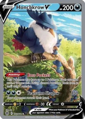 Brilliant Stars 162/172 Honchkrow V (Alternative Art, Full Art)
