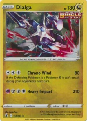 Evolving Skies 112/203 Dialga (Cosmo Holo)