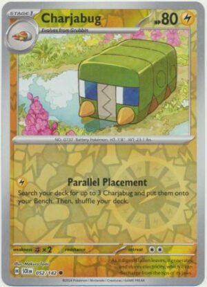 SV Stellar Crown 052/142 Charjabug (Reverse Holo)