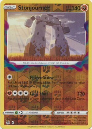 SWSH Lost Origin 111/196 Stonjourner (Reverse Holo)