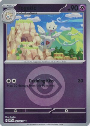 ME Ascended Heroes 081/217 Togetic (Reverse Holo ENERGY SYMBOL)