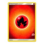 Sun and Moon (Base Set) EN2 Fire Energy (Charizard Symbol 38)