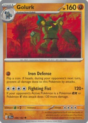 SV Temporal Forces 088/162 Golurk