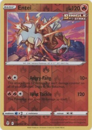 Evolving Skies 019/203 Entei (Reverse Holo)