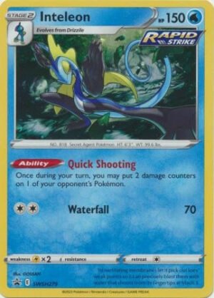 Sword & Shield Promo SWSH279 Inteleon