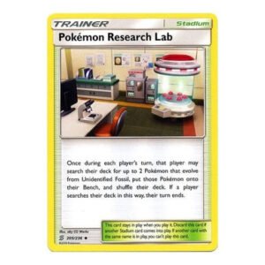 SM Unified Minds 205/236 Pokemon Research Lab