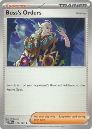 SV Paldea Evolved 172/193 Boss’s Orders [Ghetsis] (Non-Holo)