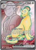 SV Destined Rivals 219/182 Team Rocket's Persian ex (Full Art)