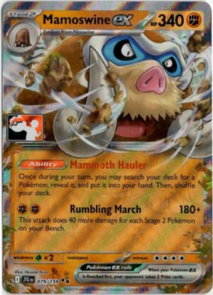 SV Journey Together 079/159 Mamoswine ex (Prize Pack League Promo)