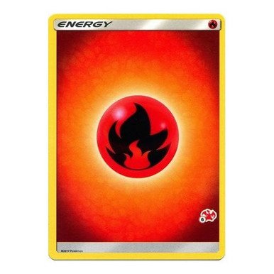 Sun and Moon (Base Set) EN2 Fire Energy (Charizard Symbol 6)