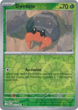 SV Destined Rivals 011/182 Dwebble (Reverse Holo)