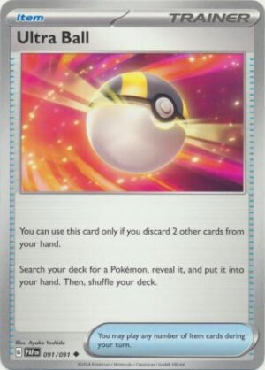SV Paldean Fates 091/091 Ultra Ball