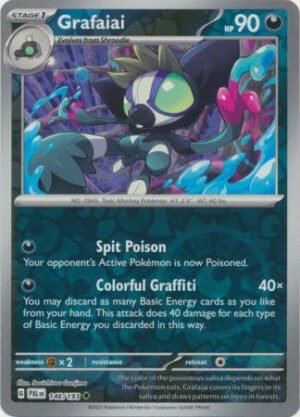 SV Paldea Evolved 146/193 Grafaiai (Reverse Holo)