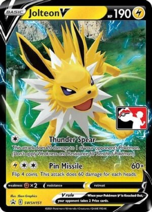 Sword & Shield Promo SWSH151 Jolteon V (Prize Pack League Promo)