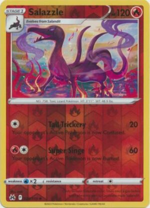 Crown Zenith 028/159 Salazzle (Reverse Holo)