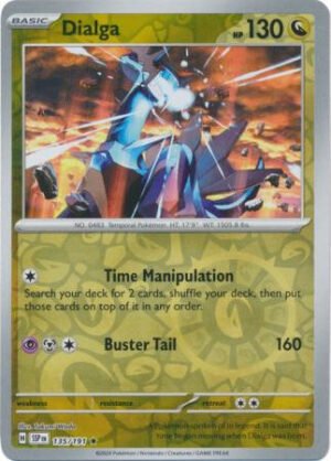SV Surging Sparks 135/191 Dialga (Reverse Holo)