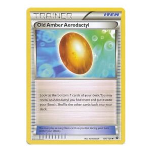 XY Fates Collide 106/124 Old Amber Aerodactyl