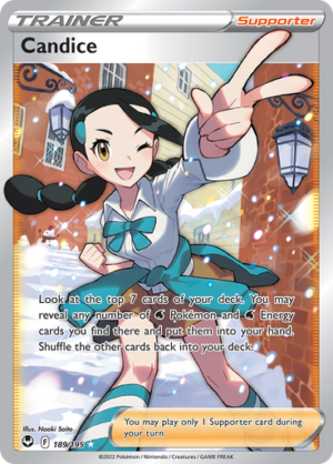 SWSH Silver Tempest 189/195 Candice (Full Art)