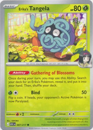 ME Ascended Heroes 007/217 Erika's Tangela (Non-Holo)