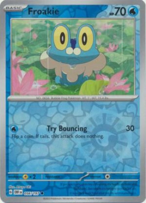 SV Obsidian Flames 056/197 Froakie (Reverse Holo)