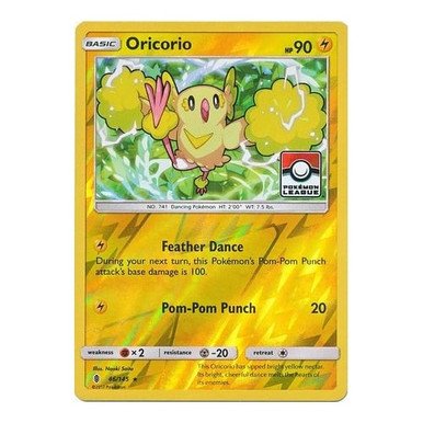 SM Guardians Rising 46/145 Oricorio (Yellow League Promo)