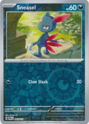 SV Prismatic Evolutions 061/131 Sneasel (Reverse Holo)