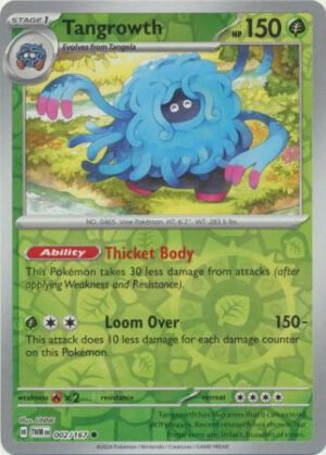 SV Twilight Masquerade 002/167 Tangrowth (Reverse Holo)