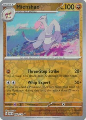 SV Paradox Rift 097/182 Mienshao (Reverse Holo)