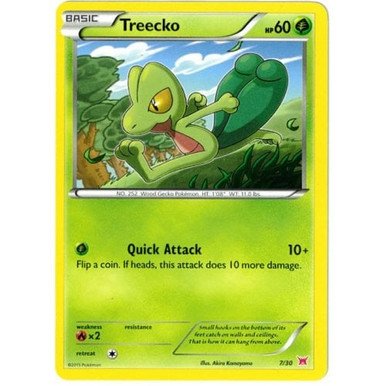 Trainer Kit: Latias Deck 07/30 Treecko
