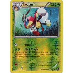 XY Base Set 7/146 Ledian (Reverse Holo)