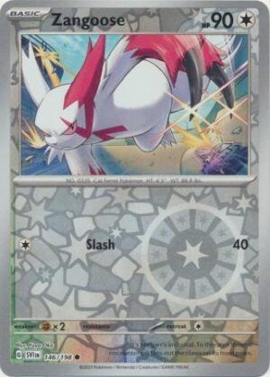 Scarlet & Violet (Base Set) 146/198 Zangoose (Reverse Holo)