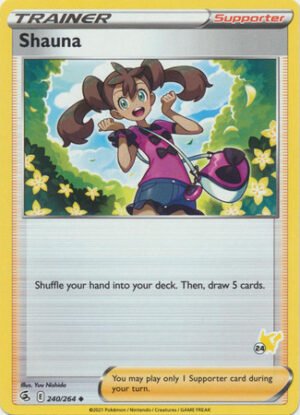 Fusion Strike 240/264 Shauna (Pikachu Symbol 24)